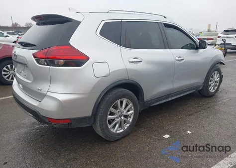 2017 Nissan Rogue Sv из США, поврежденный, VIN KNMAT2MT6HP524817